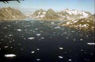 Kulusuk: Flug über die Küstenfjorde und Gletscher, Kap Dan Fjord