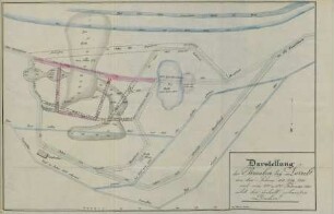 Darstellung der Braaken bey Larrelt von den Jahren 1717, 1719,1720 und vom 3ten u. 4ten Februar 1825, nebst den deshalb verbaueten Deichen