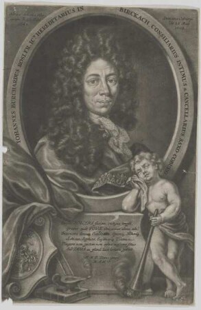 Bildnis des Johann Burkhard Rosler