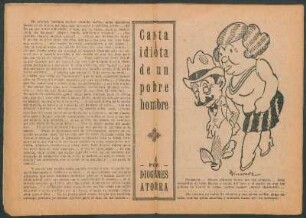Canta idiota de un pobre hombre : Por Diogenes Atorra