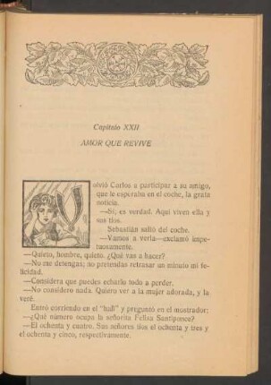 Capítulo XXII - Amor que revive