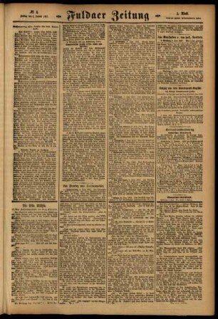 Zweite Ausgabe vom Freitag, den 05. Januar 1917.