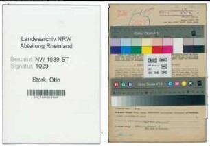 Entnazifizierung Otto Stork , geb. 29.04.1910 (Wasserbauarbeiter)