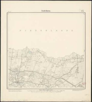 Meßtischblatt 1726 : Emlichheim, 1897 : Emlichheim. - Aufn. 1896, hrsg. 1897. - 1:25000. - [Berlin]: Reichsamt für Landesaufnahme, 1897. - 1 Kt.