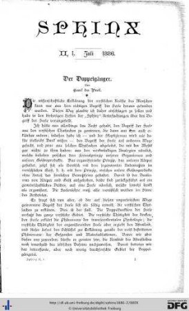 Heft 1, Juli 1886