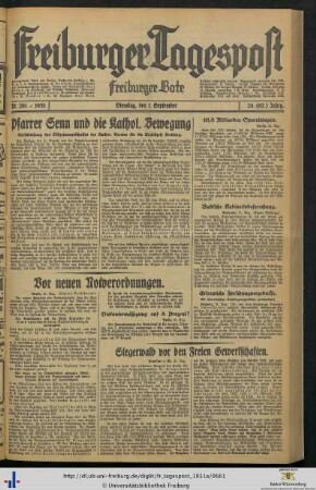 Nr. 201-226 (September 1931)