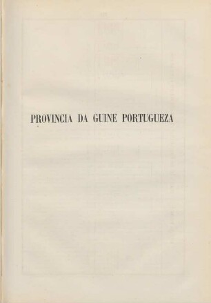 Provincia da Guine Portugueza