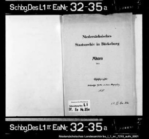 Register des von Auswärtigen zu leistenden Scheffelschatzes Enthält: auch: Verzeichnis der landschaftlichen Schulden
