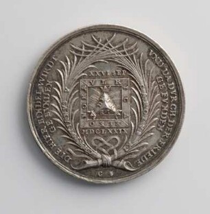 Medaille auf den Frieden von Lund 1679