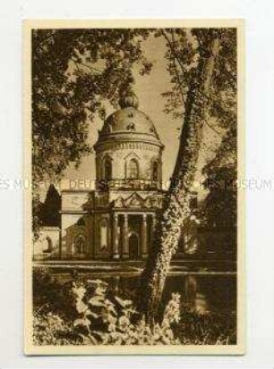 WHW-Postkarte: Schwetzingen, Schlossgarten