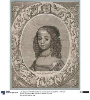Porträt der Maria von Nassau-Oranien