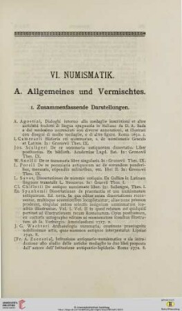Numismatik