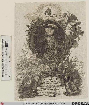 Bildnis Friedrich II. der Große, König von Preußen (reg. 1740-86)