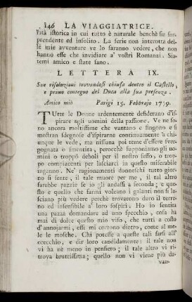 Lettera IX.