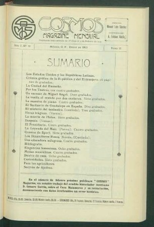 1913001100: Año 1.1913=No. 11