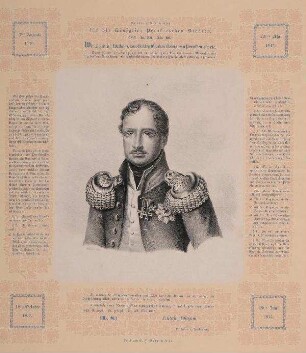 Bildnis von Friedrich Wilhelm III. (1770-1840), König von Preußen