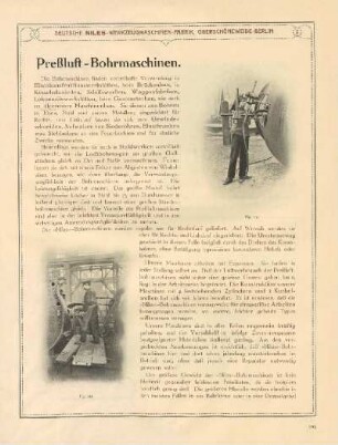 Preßluft-Bohrmaschinen