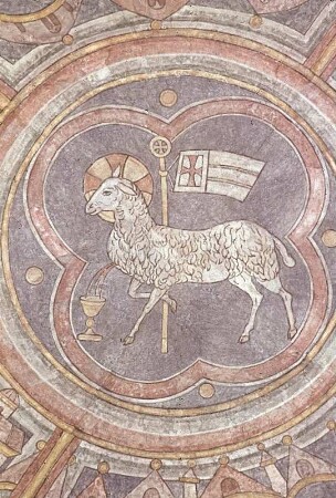 Himmlisches Jerusalem mit Darstellungen der Apostel und Szenen aus dem Leben Christi