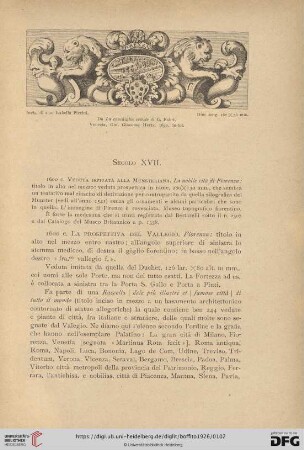 Secolo XVII