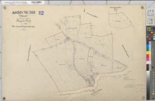 Bergede (Soest), Umlegung Bergede, Urkarte 1 Flur 1