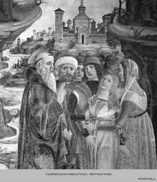 Szenen aus dem Leben des Heiligen Antonius : Der Heilige Antonius Abbas heilt eine Besessene