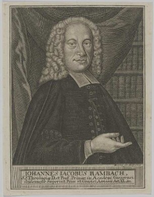 Bildnis des Iohannes Iacobus Rambach