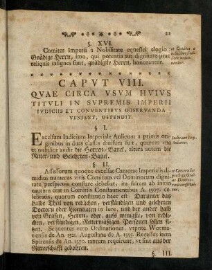 111-114, Caput VIII