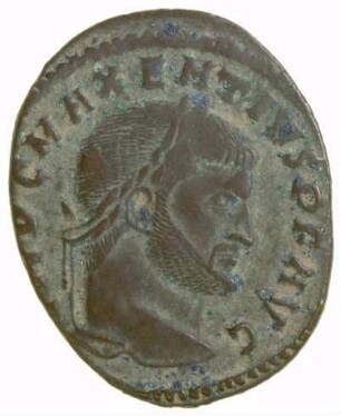 Münze, Follis, 308 - 310