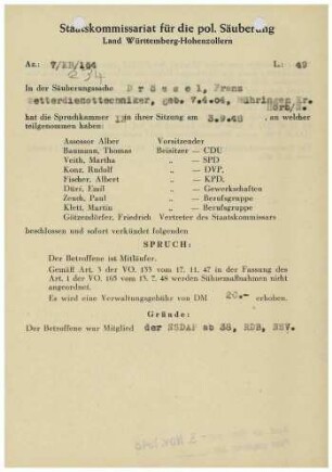 Drössel, Franz