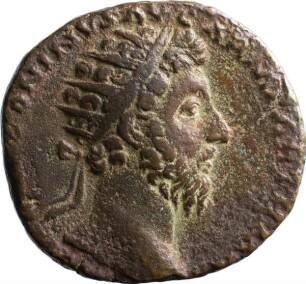 Münze, Dupondius, 166
