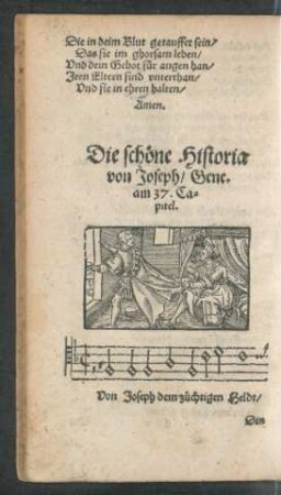 Die schöne Historia von Joseph ...
