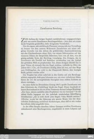 Viertes Kapitel Zarathustras Berufung