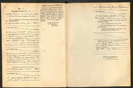 Standesamtsbuch der Stadt Aschaffenburg: Eheschließungen 252/1930 - 130/1931