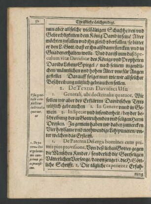2. De Textus Davidici Usu.