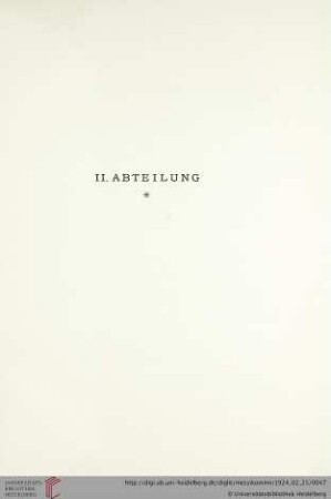 II. Abteilung (Nr. 448-565)