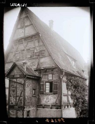 Fachwerkhaus, Rückseite, Foto: Schuster