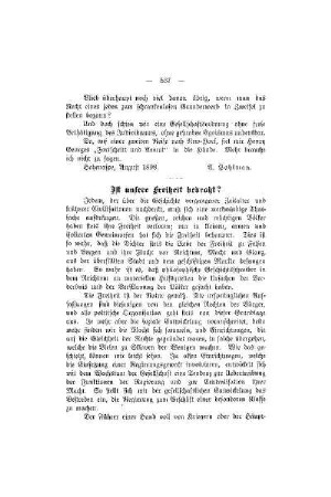 Ist unsere Freiheit bedroht?