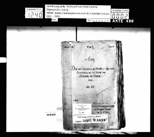 Instandhaltung der Poststraße von Stauchitz nach Leipzig, Bd. 4