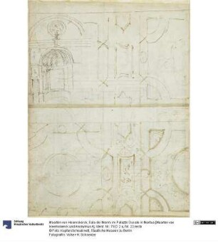 Sala dei Marmi im Palazzo Ducale in Mantua [Maarten van Heemskerck und Anonymus A]