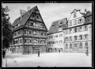 Schwäbisch Gmünd. Kornhaus (1507). Straßenansicht