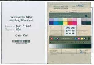 Entnazifizierung Karl Kruss , geb. (Gastwirt)