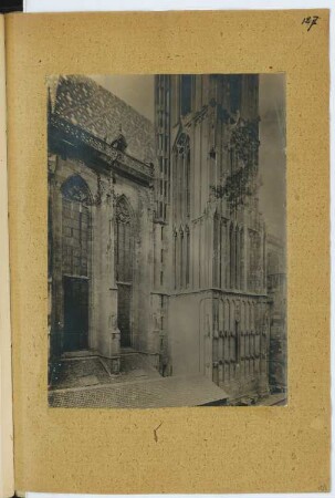 Münster St. Theobald, Thann: Ansicht (aus: Skizzen- und Fotoalbum 6)