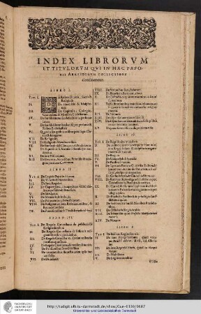 Index Librorum