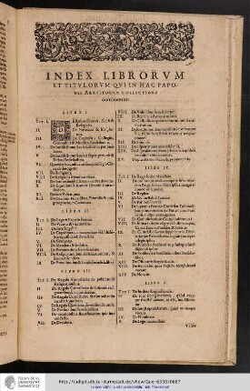 Index Librorum