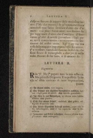 Lettera II.
