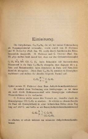 Einwirkung von Jodmethyl auf Anhydrobenzdiamidobenzol : Göttinger Inaugural-Dissertation