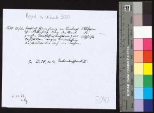 Kurfürst Johann Georg II. von Sachsen schreibt an Curt Reinicke Freiherr von Callenberg, Landvogt des Markgraftums Oberlausitz, betreffend den Streit zwischen den Landständen und den Sechsstädten des Markgraftums Oberlausitz wegen der Niederlassung von Handwerkern in den Dörfern.