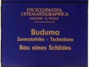 Buduma (Zentralafrika, Tschadsee) - Bau eines Schildes