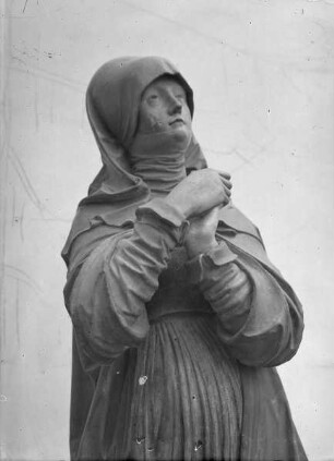Kreuzigung — Trauernde Maria, sog. Nürnberger Madonna