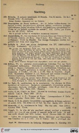 Nachtrag (Nr. 1351 - 1364)